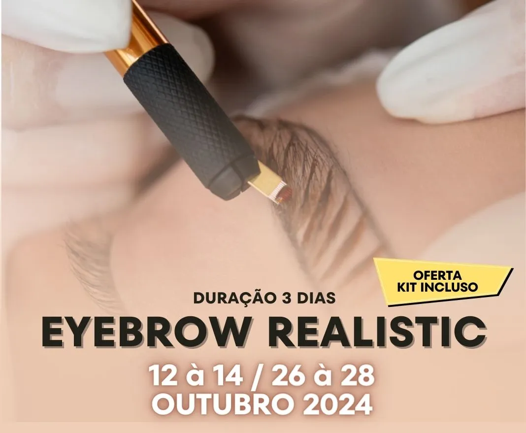 Formação de Eyebrow Realistic na Jayne Molina Academy